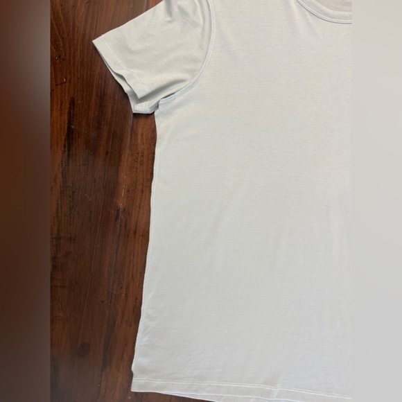 Jason Scott Raymond Crew Tshirt Small Light Blue Classic Soft 100% Pima Cotton - Picture 5 of 11